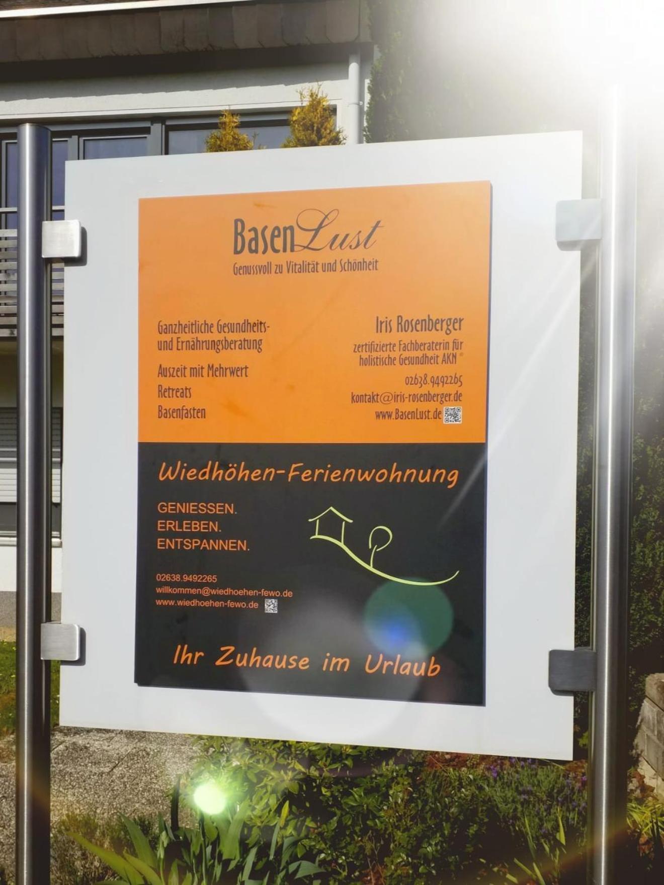 Wiedhöhen Ferienwohnung Roßbach Exterior foto